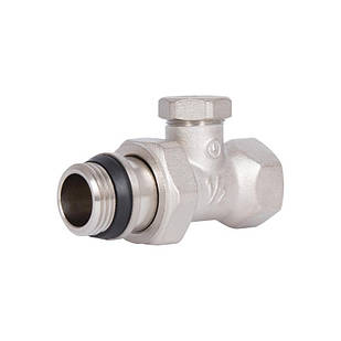 Кран радіаторний SD Plus 1/2" ВН з антипротечкой прямий SD227W15