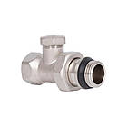 Кран радіаторний SD Plus 1/2" ВН з антипротечкой прямий SD227W15, фото 3