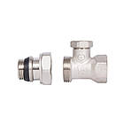 Кран радіаторний SD Plus 1/2" ВН з антипротечкой прямий SD227W15, фото 5