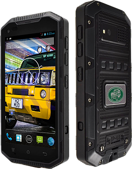 Hummer H6, IP-68, Рація, 3000 мА·год, 13 Mpx, 4 ядра, 1 GB, Android 4.4, GPS, 3G, IPS-дисплей 5". (S931)