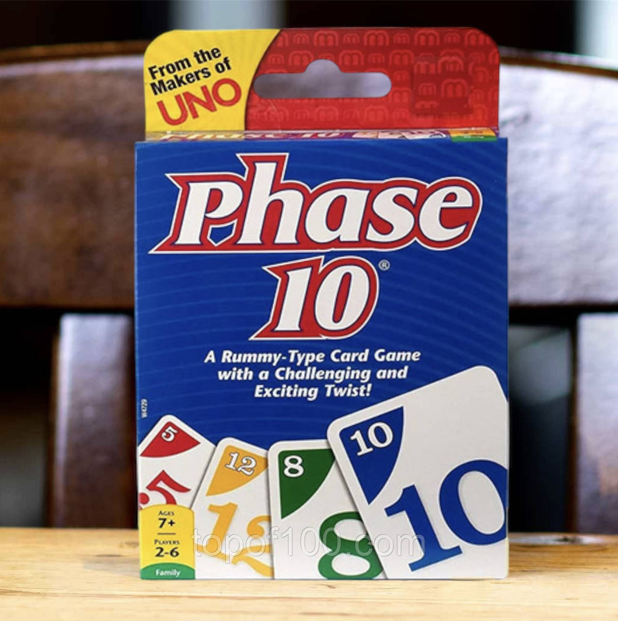 Настільна гра UNO Phase 10 (Уно, Фаза 10) + УКРАЇНСЬКОЮ правила
