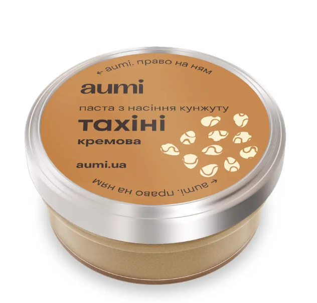 Паста з насіння кунжуту (тахіні) 50 г ТМ Aumi