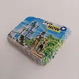 Магніт. Полікерамічний (камінь) Андіївська церква (Kyiv now) (20870), фото 2