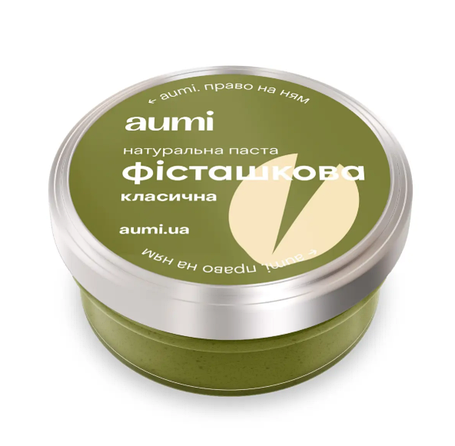 Паста фісташкова класична 50 г ТМ Aumi, фото 1