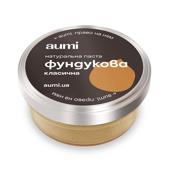 Паста фундукова класична 50 г ТМ Aumi, фото 1