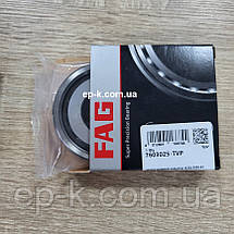 Упорний кульковий підшипник FAG 7603025-TVP, фото 4