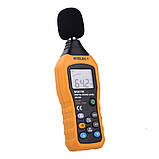 Шумомер Hyelec MS6708 (MT-4618) (30-130 dB) ± 1.5 dB із захистом від вологи та пилу, фото 4