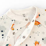 Боді для немовлят з довгим рукавом зовнішні шви Bees, фото 2