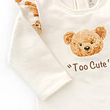 Комплект для дівчинки боді штанці та пов'язка з ведмедиками Girl Bears, фото 4