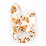 Комплект для дівчинки боді штанці та пов'язка з ведмедиками Girl Bears, фото 10