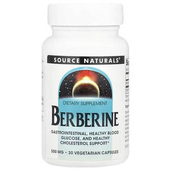 Source Naturals Berberine 500 mg 30 рослинних капсул