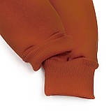 Комбінезон на блискавці для немовлят з начосом з капюшоном та шапочкою Cinnamon, фото 5