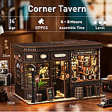 Румбоксу Кутова таверня Corner Tavern DIY Mini House Kit AW03-001, фото 3