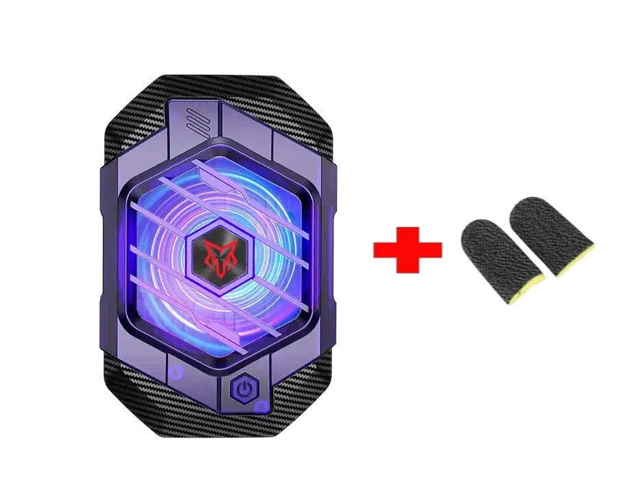 Вентилятор магнітний напівпровідниковий радіатор-кулер для смартфона активне охолодження Sarafox X65М, фото 1