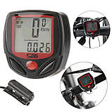 Велокомп'ютер SD-548B, 15 функцій, фото 3