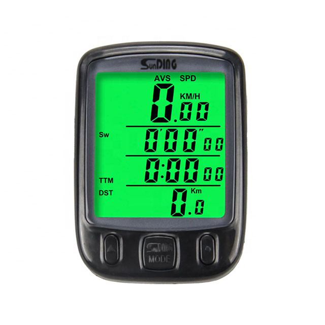 Велокомп'ютер SD-563A, підсвічування дисплея, 27 функцій,Waterproof, фото 1