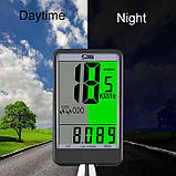 Велокомп'ютер SD-576B, підсвічування дисплея, 17 функцій,Waterproof, фото 5