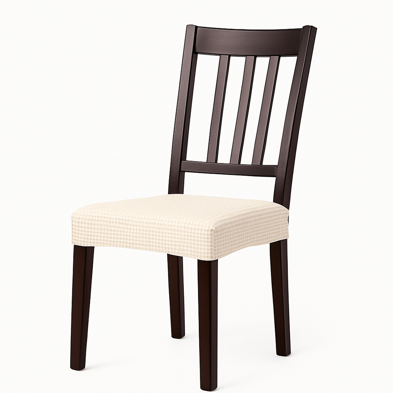 Чохли на сидіння стільця 2 шт New Corn Fleece айворі Love You