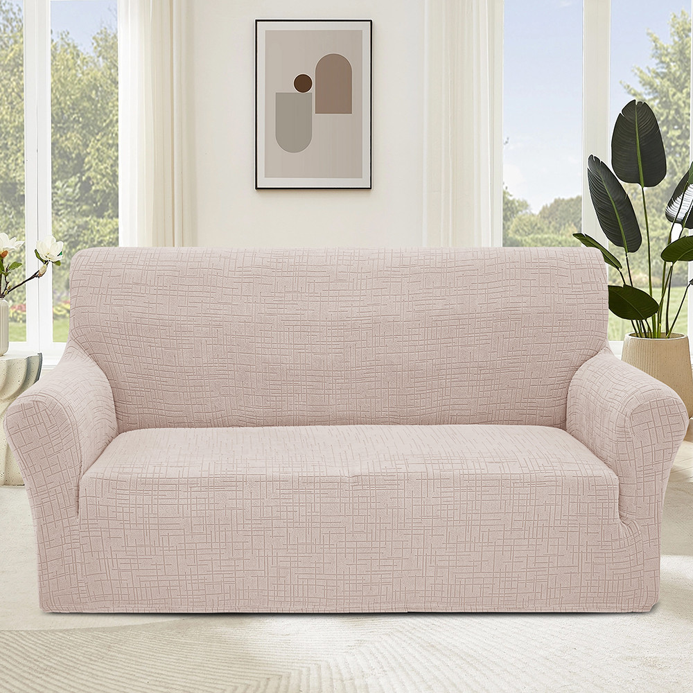 Чохол на диван 3-місний New Corn Fleece светло-сірий  Love You