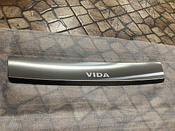 Накладки на бампер з загином ЗАЗ Vida седан