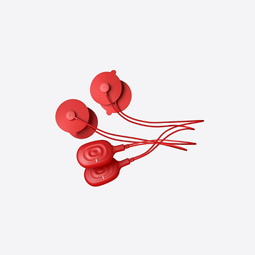 Міостимулятор PowerDot 2.0 DUO, червоний