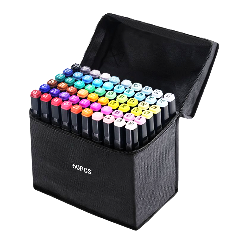 Набір фломастерів 60 кольорів No Brand (1756375347), фото 1