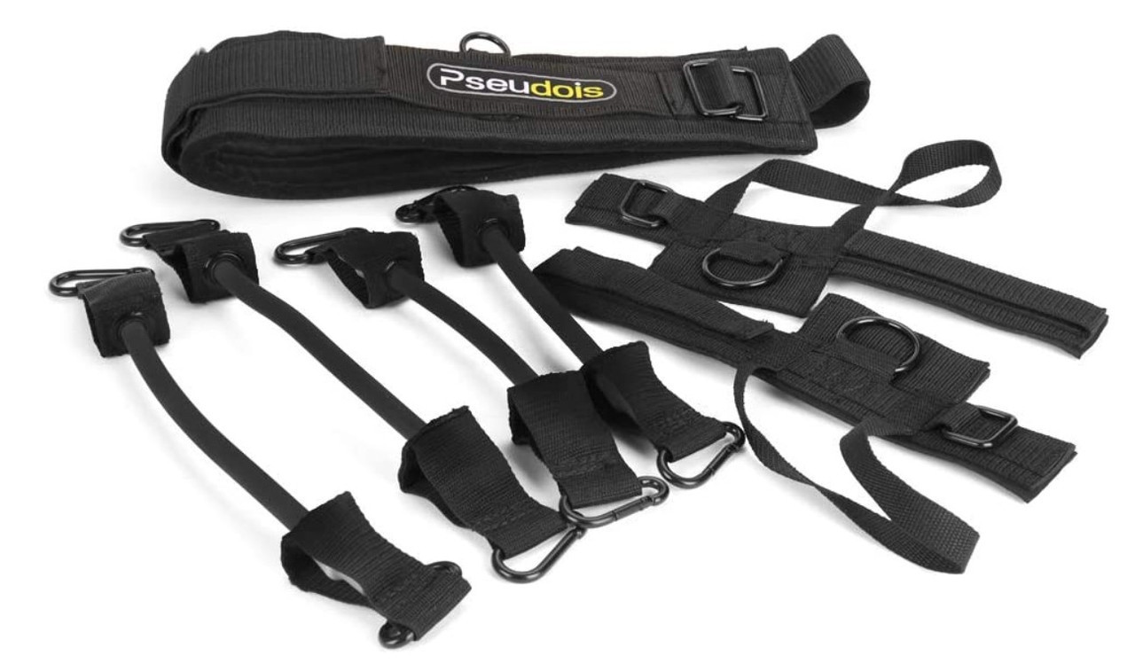 Еспандер для ніг і присідань трубчастий для фітнесу OPT-TOP Vertical High Jump Trainer (1756375351), фото 1