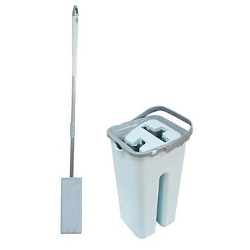 Комплект для прибирання швабра Лентяйка OPT-TOP Cleaner + відро 7 л (1756375352)