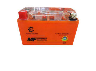 Акумулятор 7АH-YTX7A-BS OUTDO гелевий 150*86*94mm помаранчевий