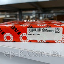 Радіально-упорний кульковий підшипник FAG 7218 B XL TVP, фото 4