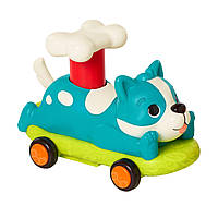 Машинка інерційна серії Лапкомобілі - Песик, колір бірюза
