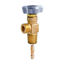 Вентиль балонний ВК-20 MIX з ніпелем для газових сумішей