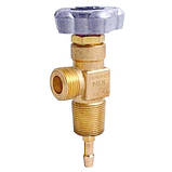 Вентиль балонний ВК-20 MIX з ніпелем для газових сумішей, фото 2