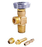 Вентиль балонний ВК-20 MIX з ніпелем для газових сумішей, фото 3