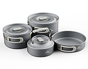 Набір посуду Naturehike CNK2450CF010 алюміній (6976507663281)