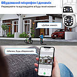 IP PTZ-відеокамера з Wi-Fi 2MP+2MP Light Vision VLC-9192WI/2C (Camhi Pro) f = 3.6 mm+3.6 mm, ІЧ+LED-підсвітка, з мікрофоном, фото 2