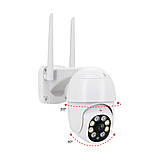 IP PTZ відеокамера з WiFi 4MP Light Vision VLC-9248WIA (Tuya) f=3.6mm, ІЧ+LED-підсвітка, з мікрофоном, фото 6