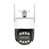IP PTZ-відеокамера з Wi-Fi 8MP+8MP Light Vision VLC-9284WI10Z/2C (Camhi Pro) f = 3.6 mm+8 mm, ІЧ+LED-підсвітка, з мікрофоном, фото 2