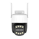 IP PTZ-відеокамера з Wi-Fi 8MP+8MP Light Vision VLC-9284WI10Z/2C (Camhi Pro) f = 3.6 mm+8 mm, ІЧ+LED-підсвітка, з мікрофоном, фото 3