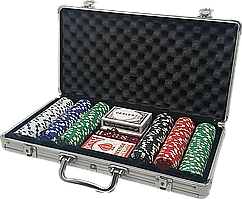 Настільна гра Б/К Набір для покера на 300 фішок