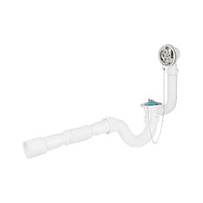 Сифон для ванни Lidz (WHI) 60 03 V001 00 прямоточний (вихід 50 мм)