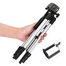 Портативний штатив для телефону і фотоапарата Tripod DK-3888, Студійна стійка штатив YR-92, фото 5