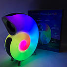 Портативна колонка з зарядкою та освітленням INSPIRE N70 APP 6W, Настільна смарт лампа QA-10, фото 2