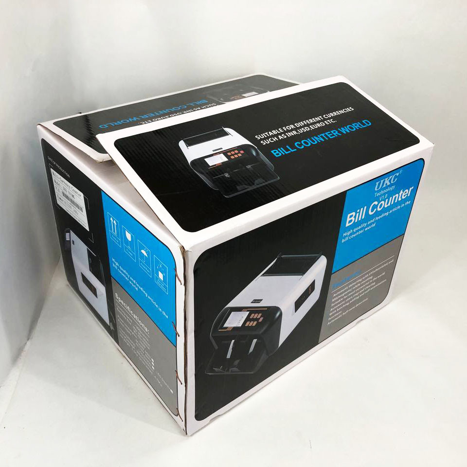 Рахункові машинки купюр UKC, Машинка для лічби грошей з дисплеєм, Апарат для розпізнавання грошей KH-34, фото 1