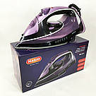 Парова праска для одягу побутова MAGIO MG-531, Парова праска для різних типів тканин MT-12, фото 4