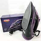 Парова праска для одягу побутова MAGIO MG-531, Парова праска для різних типів тканин MT-12, фото 2