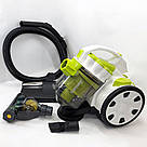 Пилосос без мішка Rainberg RB-651 контейнерний 2500 Вт, шнур 3,2 метра з колбою об'ємом 3 л SG-12, фото 2