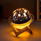 Нічник для школяра сатурн, Нічник дитячий цікавий, Нічник для дружини, лампа Світячі нічники NB-83, фото 7