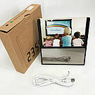 Годинник настільний цифровий електронний led DS-6608, Класичний настільний годинник YS-37, фото 9