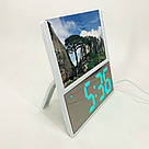 Настільний електронний годинник цифра DS-6608, Настільний годинник led на батарейках GE-20, фото 9